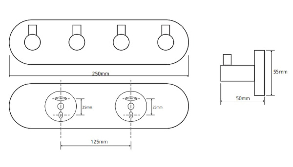 Крючок Bemeta Omega 104405212