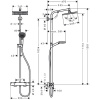 Верхний душ Grohe Rainshower F-series 27271000, 25,4*25,4 см, 1 режим струи, без держателя, хром
