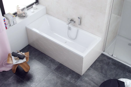 Акриловая ванна 170x75,5 см Excellent Pryzmat WAEX.PRY17WH