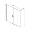 Душевой уголок Vincea Garda VSR-1G21019CL