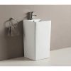 Раковина CeramaLux P7004L 40x40 см, напольная, белый