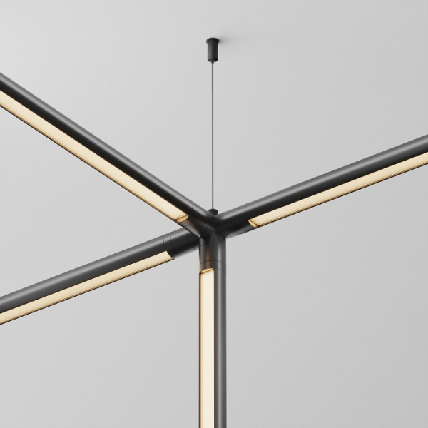 Соединитель угловой L-образный для треков накладных Maytoni CA019L4C-B