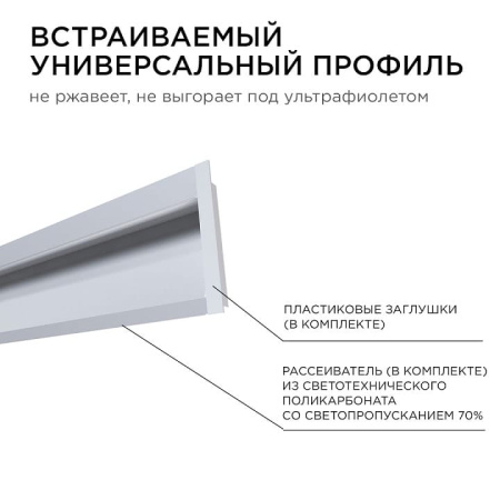 Короб встраиваемый Apeyron Electrics  08-42