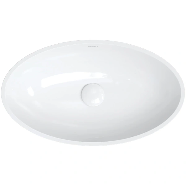 Раковина 60x35 см Omnires Siena SIENALUNBP