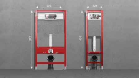 Инсталляция для унитаза Tece TECEbase 9400440