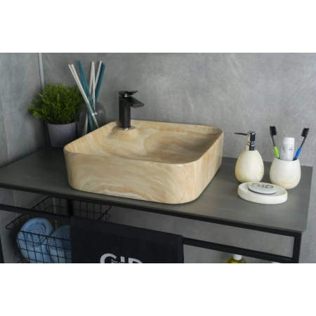 Раковина 43x43 см GID Stone Edition Mnc591