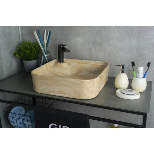Раковина 43x43 см GID Stone Edition Mnc591