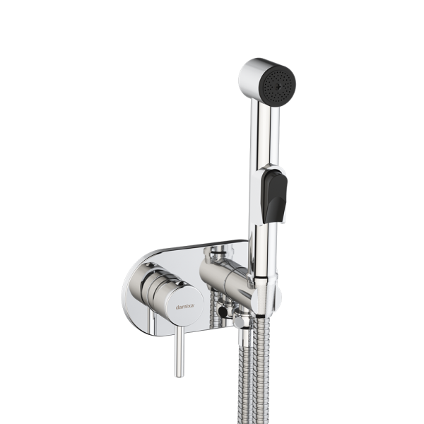 Гигиенический душ со смесителем Damixa Redblu Option 212000000 хром