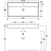 Раковина Simas Agile 101 AG101 bi*1