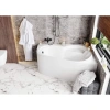 Акриловая ванна 147x100 см R Vagnerplast Selena VPBA141SEL3PE-04