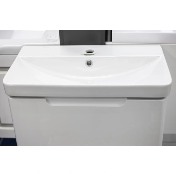Раковина CeramaLux 9595-60 60x34,5 см, накладная, белый