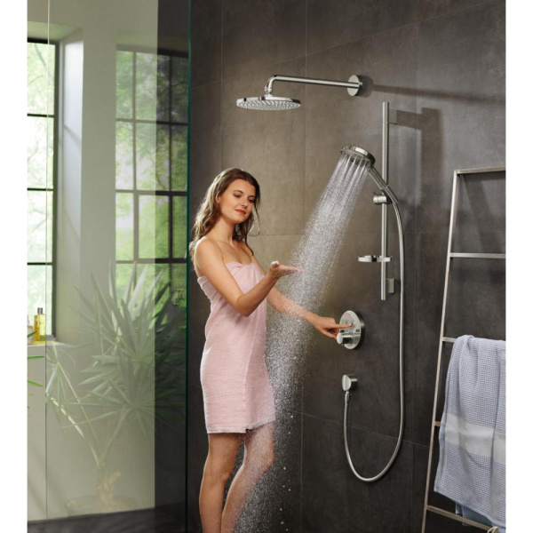 Шланговое подсоединение hansgrohe FixFit S 26453000 с клапаном обратного тока