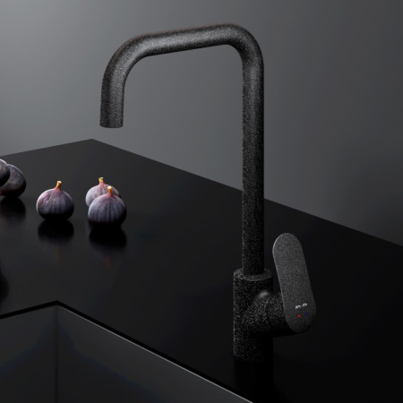 Смеситель для кухни AM.PM Like F8006022 черный матовый