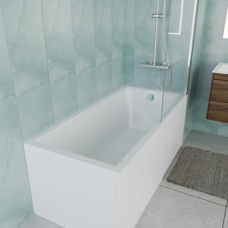 Акриловая ванна Vincea VBT-2G150-LG 150x70 см, белый