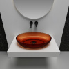 Раковина Abber Kristall AT2801Opal красная