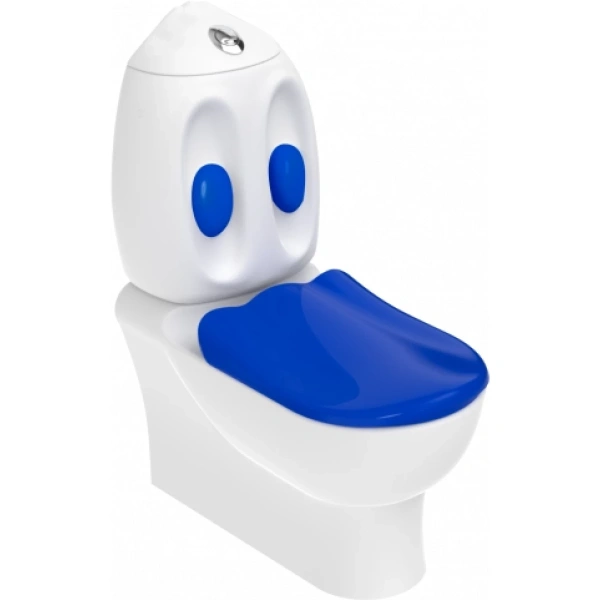 Чаша напольного унитаза с функцией биде Creavit Ducky DC360-00CB00E-0000