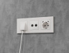 Накладка для ТВ-розетки Ambrella Volt ALFA AP1333