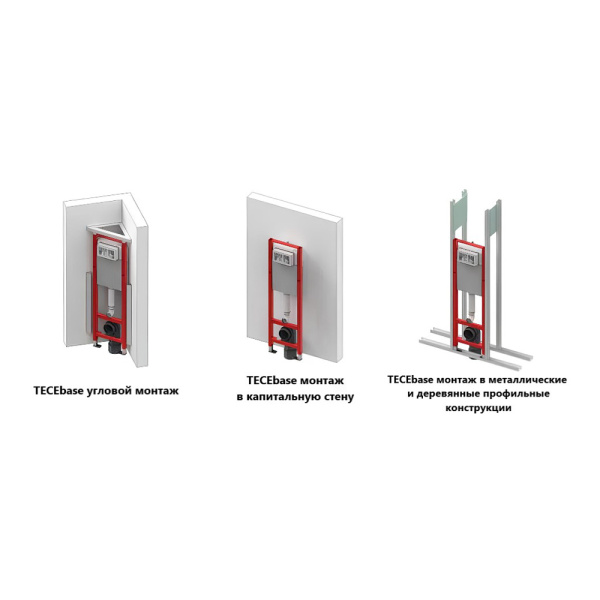 Инсталляция для унитаза Tece TECEbase 9400440