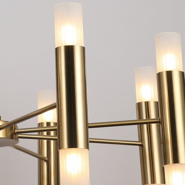 Подвесная люстра ILLUMICO BRASS IL0314-16P-79 BRASS