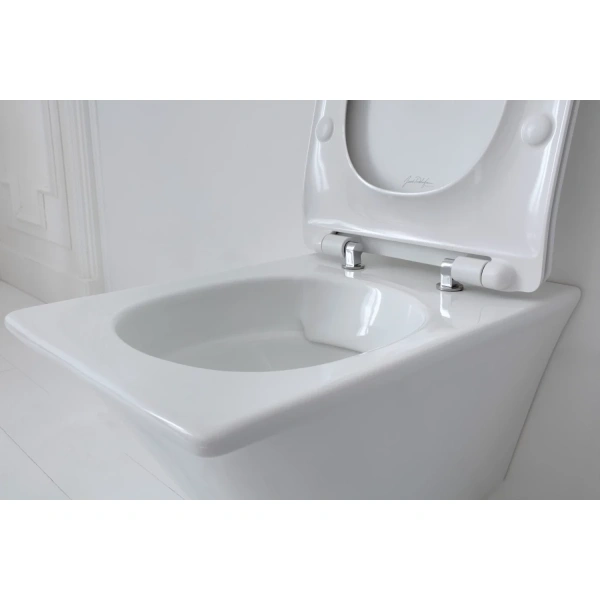 Унитаз подвесной Jacob Delafon Grands Boulevards EDW102-00 безободковый, белый