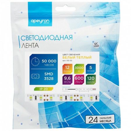 Лента светодиодная Apeyron Electrics  00-32