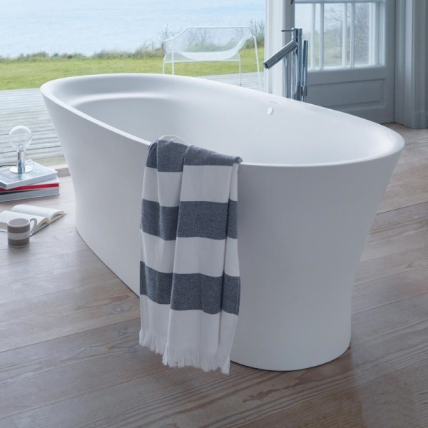 Ванна из из литьевого мрамора Duravit Cape Cod 185x88 700330000000000