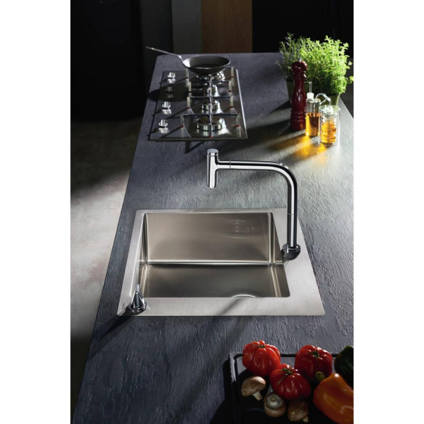 Кухонная комбинация hansgrohe C71-F450-06 43201800 сталь