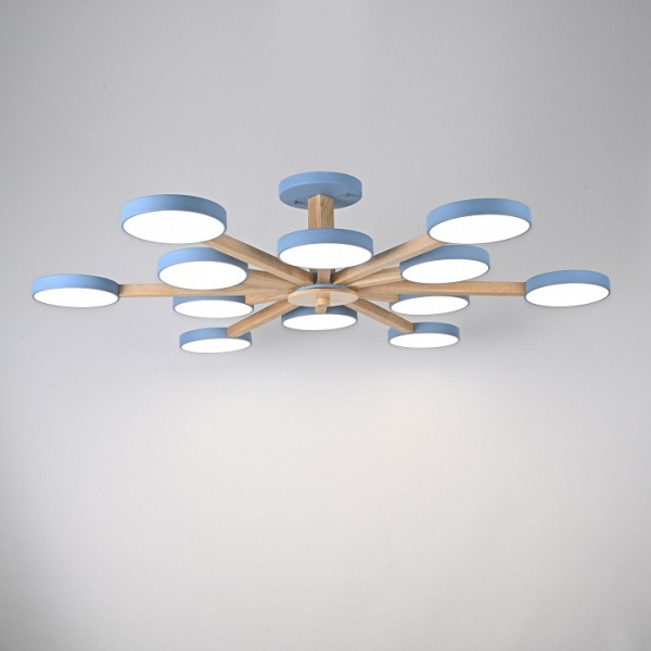 Люстра на штанге Imperiumloft TURNA Blue TURNA-B01