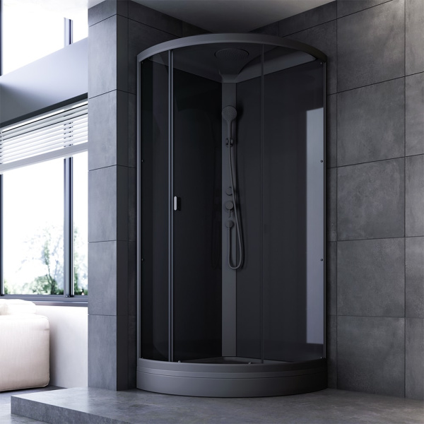 Душевая кабина 90x90 AM.PM Gem W90C-401-090BT без гидромассажа