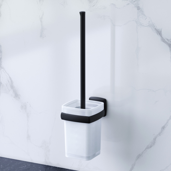 Стойка с туалетной щеткой AM.PM Gem A9033422 черная