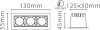 Встраиваемый светильник Fiberli XL003 12130302
