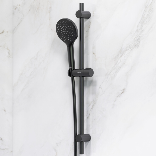 Душевой гарнитур AM.PM Like F0180022 черный матовый