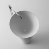 Раковина Antonio Lupi Tuba 50 TUBAMOOD Bianco/cr