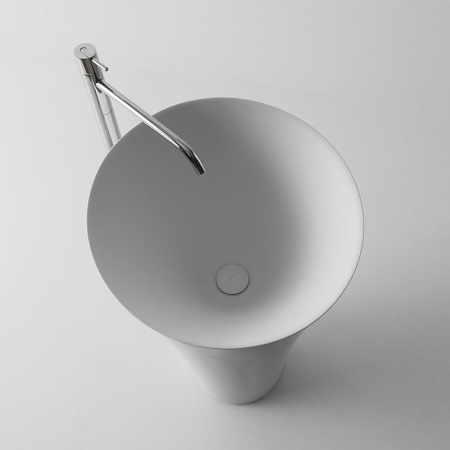 Раковина Antonio Lupi Tuba 50 TUBAMOOD Bianco/cr