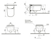 Подвесной унитаз Vitra V-Care 5674B003-6193