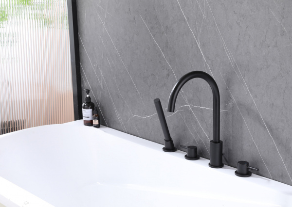 Смеситель для душа Abber Wasser Kreis AF8113B черный