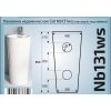 Раковина напольная 40x40 см GID Nb131ws