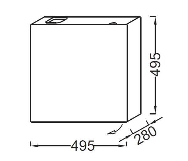 Тумба под раковину Jacob Delafon Terrace 49.5 EB1178-G1C Белый Блестящий Лак