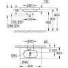 Раковина 80x46 см Grohe Euro Ceramic 3958400H