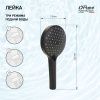 Душевая лейка Paini Torino TRYO155F3D110 черная матовая