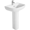 Раковина Aquatek AQ5430-00 54x45 см, подвесная, белый