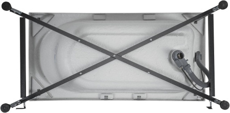 Акриловая ванна Aquanet West 140х70 белый