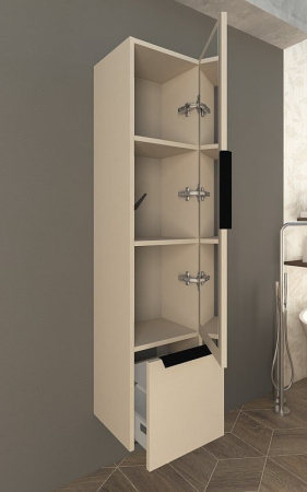 Пенал Cezares Urban 32 55184 серый матовый