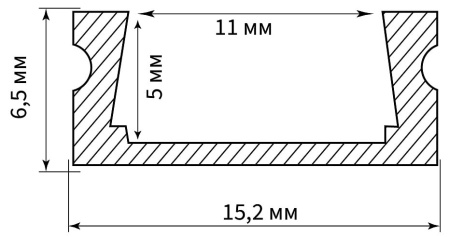 Короб накладной Feron CAB262 10374