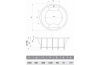 Каркас для ванны Vayer Eva Гл000025687