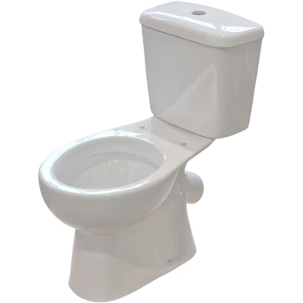 Унитаз-компакт Aquatek Каир AQ2780-00 косой выпуск, с сиденьем, белый