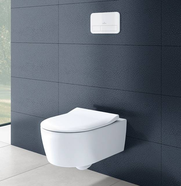 Унитаз подвесной Villeroy&Boch Avento 5656HR01 с сиденьем микролифт