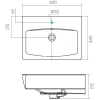 Раковина 60x45 см Акватон Нео 1WH302186