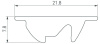 Рассеиватель Arlight SL-LINE 033746(1)