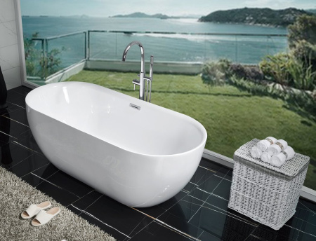 Акриловая ванна Aquanet Delight 170х78 белый